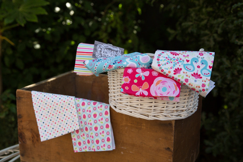 The 'Maud’ Fat Quarter Bundle - Flutterberry - Riley Blake Designs