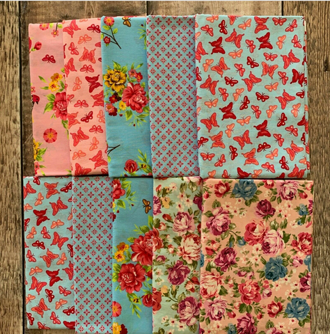 The 'Darcie’ Fat Quarter Bundle - Fruity Friends - Makower UK