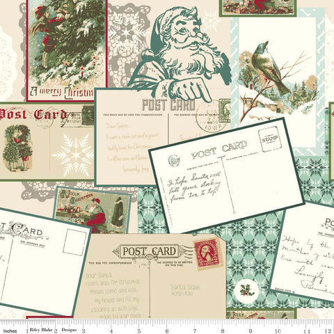 FQ0245 Postcards For Santa - Riley Blake Designs