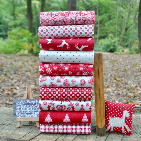 The 'Darcie’ Fat Quarter Bundle - Fruity Friends - Makower UK