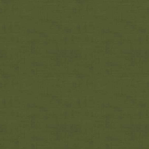 FQ1075 Linen Texture G6 MOSS GREEN - Makower UK