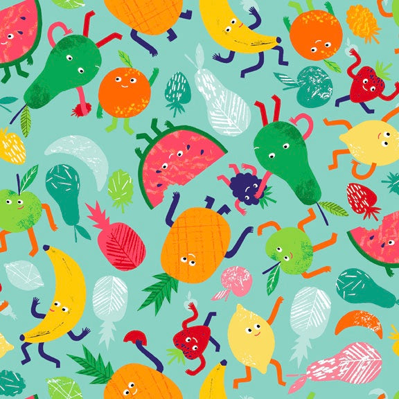 The 'Darcie’ Fat Quarter Bundle - Fruity Friends - Makower UK
