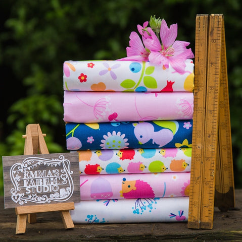 The 'Darcie’ Fat Quarter Bundle - Fruity Friends - Makower UK