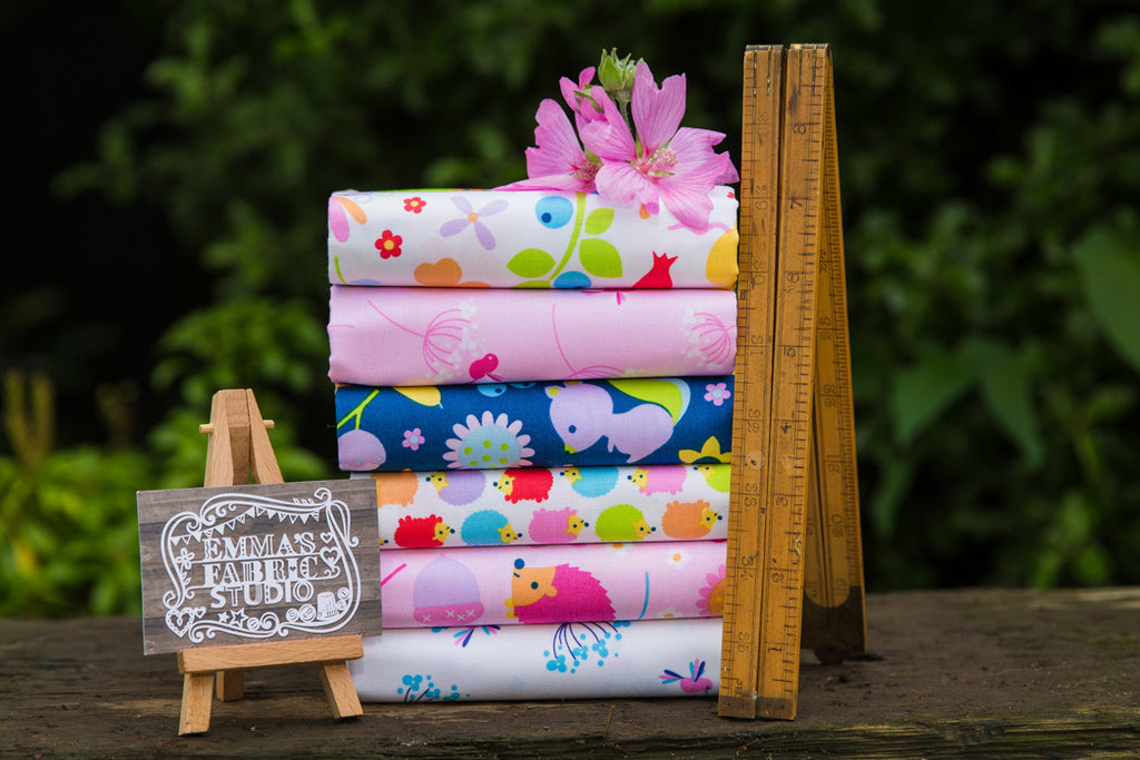 The 'Valerie' Fat Quarter Bundle - Wildflower Meadow - Riley Blake Designs