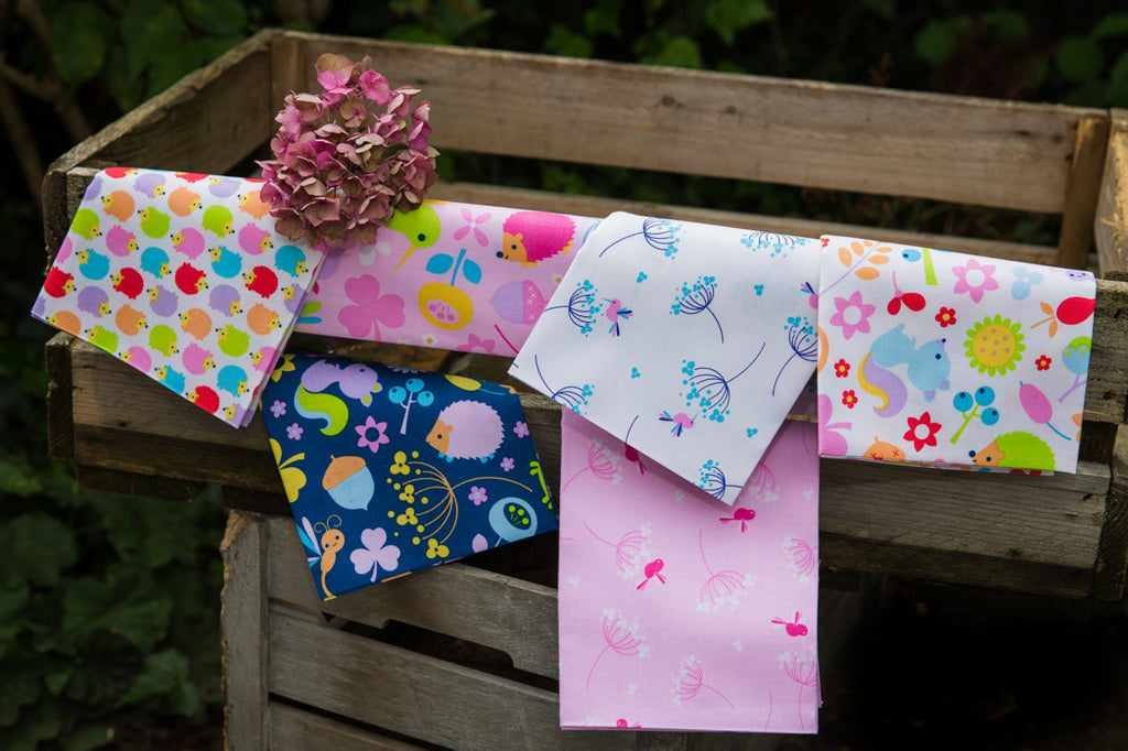 The 'Valerie' Fat Quarter Bundle - Wildflower Meadow - Riley Blake Designs