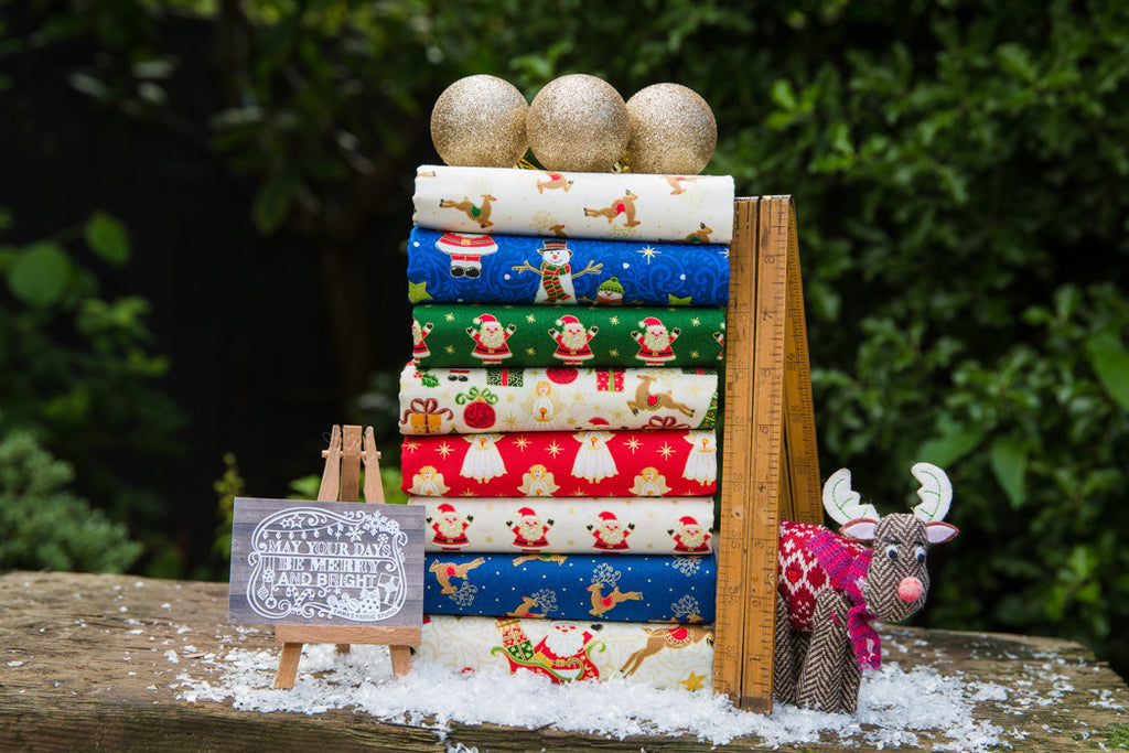 The 'Jackie' Fat Quarter Bundle - Metallic Novelties - Makower