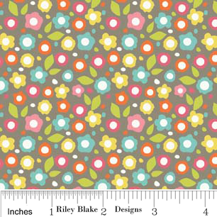 FQ0214 Honeycomb Dot LIME - Riley Blake Designs
