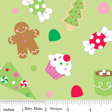 FQ0312 Christmas Candy – Doodlebug Designs – Riley Blake – FLANNEL