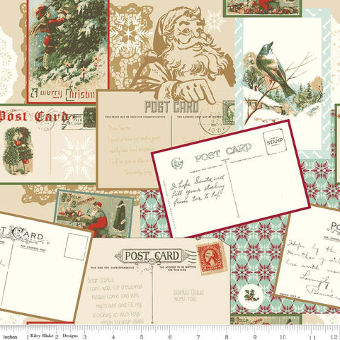 FQ0247 Postcards For Santa - Riley Blake Designs