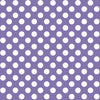 FQ0154 Polka Spots PURPLE - Makower UK