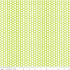 FQ0214 Honeycomb Dot LIME - Riley Blake Designs