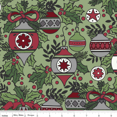 FQ0253 Santa Express - Doodlebug - Riley Blake Designs - FLANNEL